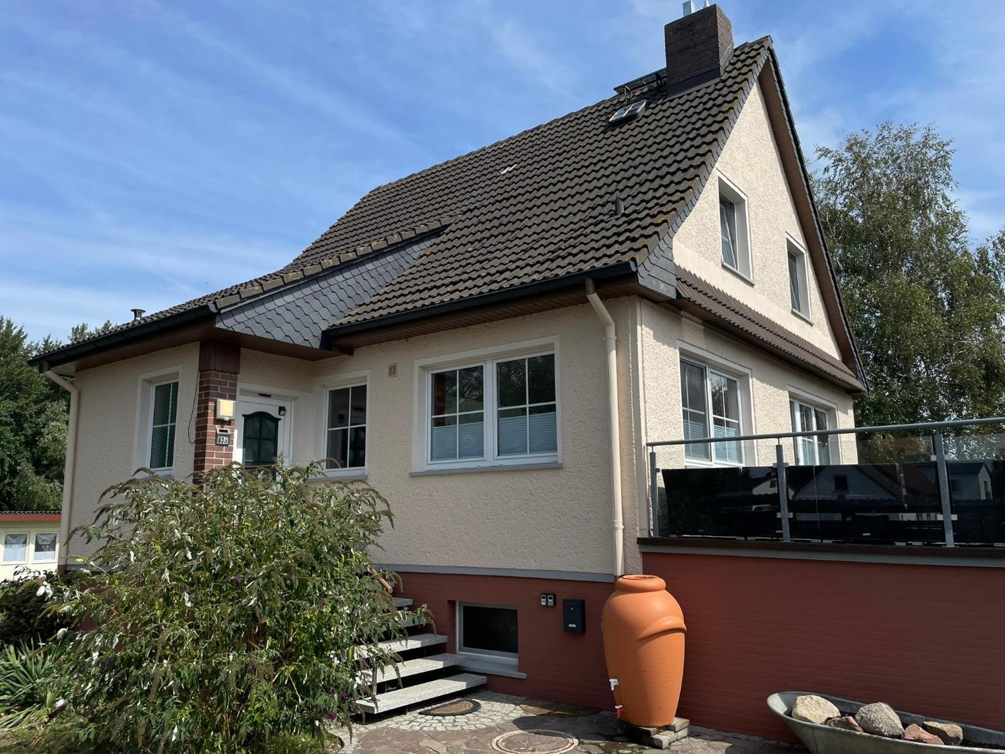 Ruegenferienhaus - Schaprode Hafen エクステリア 写真
